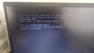 Solucion a error smart status bad backup and replace [upl. by Ethelstan168]