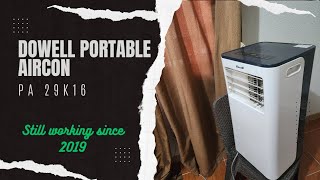 Dowell Portable Aircon  PA29K16 since 2019 [upl. by Accebor]