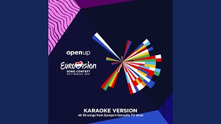 Zitti e buoni Eurovision 2021  Italy  Karaoke Version [upl. by Nosnarb]