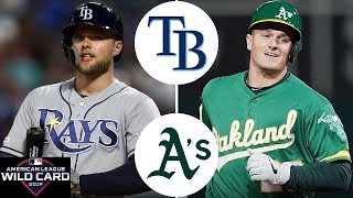 Tampa Bay Rays vs Oakland Athletics Highlights  AL Wild Card Game 2019 [upl. by Dyanna]