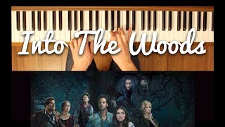 I Know Things Now Into the Woods EasyIntermediate Piano Tutorial [upl. by Pietje]