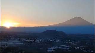 Atardecer volcan Popocatepetl 2 de abril del 2024 [upl. by Adnilam744]