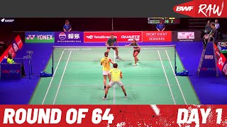 TotalEnergies BWF World Championships 2023  Day 1  Court 3  Round of 64 [upl. by Ovid]