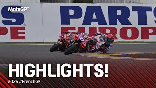 MotoGP™ Race Highlights 🤯  2024 FrenchGP [upl. by Eciryt]