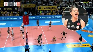 Gabi guimaraes  vakifbank vs Eczacibasi DYNAVIT  Turky volleyball League 2324 week 4 [upl. by Hadnama864]