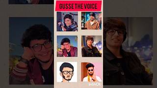 Guess the youtuber by their voice ❤ challenge for you 😎 shortvideo vialshorts [upl. by Fleeta]