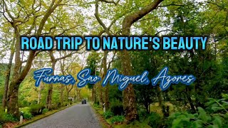 Exploring Sao Miguel Island Road Trip to Natures Beauty [upl. by Schuman]