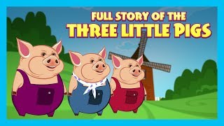 Full Story Of Three Little Pigs  Tia and Tofu Storytelling  Moral Stories In English For Kids [upl. by Eanram]