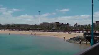 Caleta De Fuste beach in Fuerteventura [upl. by Innattirb]