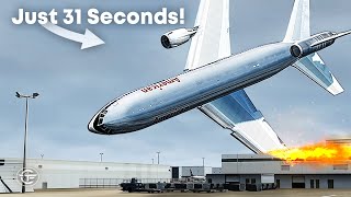 Crashing 31 Seconds After Takeoff in Chicago  TWO Deadly Flights With Real Audio [upl. by Arze]