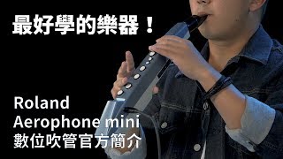 最好學的樂器！Roland Aerophone mini數位吹管官方簡介 [upl. by Race496]