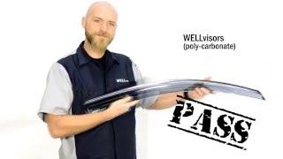 WELLvisors durability test Acrylic VS Polycarbonate [upl. by Charleen]