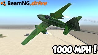 BeamNGdrive  GOING 1000 MPH [upl. by Einnoc592]