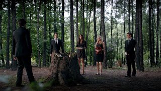 TVD 5x4  Bonnies funeral Part 1  Delena Scenes HD [upl. by Noivaz904]