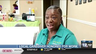 2021 Caregiver of the Year Winner Joanne FreemanBlake WRDW CBS 12 [upl. by Annahsit]