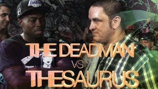 KOTD  Rap Battle  The Saurus vs The Deadman [upl. by Nrevel132]