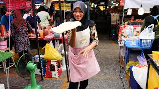 Hardworking Grandma chef  3 street pizza in Bangkok  thai street food [upl. by Eirrem463]