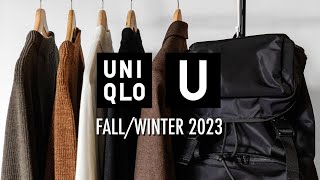 UNIQLO U FALLWINTER 2023 LOOKBOOK  Modest Outfit Ideas [upl. by Selegna3]