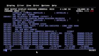 Basics of Running COBOL  JCL and Checking Output on IBM Mainframe [upl. by Aicemat217]