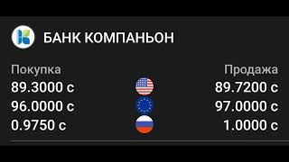 Курс рубль Кыргызстан сегодня 08022024 рубль курс Кыргызстан валюта 8 Февраль [upl. by Anaujait430]