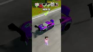 Help Me Get My Crush Attention In A Car Jump Challenge 😭 shorts beamngdrive [upl. by Tartan]