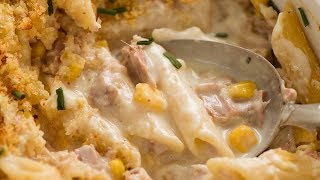 Tuna Mornay Tuna Casserole  Creamy Tuna Pasta Bake [upl. by Llydnek]