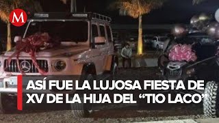 Difunden video de narcofiesta de la hija de El Tío Laco del CJNG [upl. by Gnaoh]