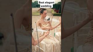 Latest best and elegant wedding wedding weddingdress love viralshortsviralvideo [upl. by Sregor]