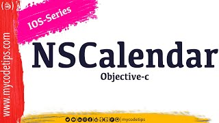 NSCalendar in ObjectiveC  IOS Series  mycodetips   Hindi [upl. by Anytsirk818]