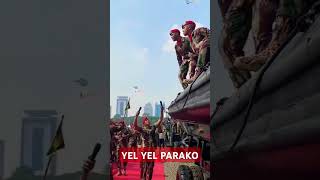 Yel yel kopassus prajurit komando specialforces [upl. by Kcerred213]