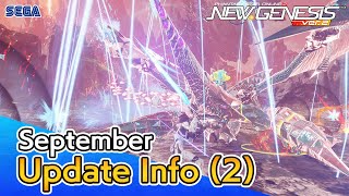 PSO2 NEW GENESIS September 2023 Update Information 2 [upl. by Arahsal217]