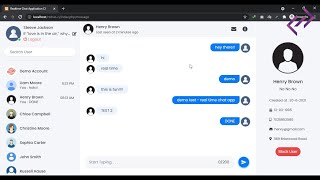 RealTime Chat Application in PHP MySQL CodeIgniter with Source Code  CodeAstro [upl. by Mulry140]