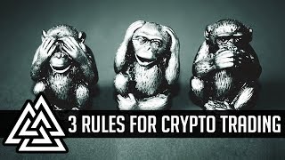 3 Rules To Trade Like A Pro In Crypto [upl. by Sardella111]