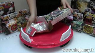 Beyblade L Drago Destroy FS BB108 Demonstration [upl. by Lluj604]