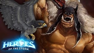 Rexxar Sends In the BIRDS  Heroes of the Storm Hots Rexxar Gameplay [upl. by Ahcsap]