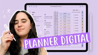 Planner 2024 digital Para TabletIpad ✏️ [upl. by Jerold]