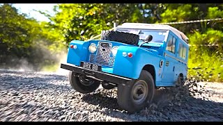 Boom Racing Land Rover® Series II 88 Station Wagon Kit for BRX02 88  cinematic offroad 4x4 toys [upl. by Eannej742]