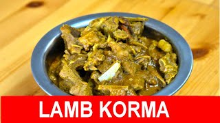 Lamb korma recipe easy curry with slow cooker or on stove top [upl. by Mcclary]