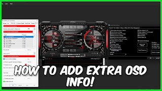 How To Get Extra OSD Info on MSI Afterburner Using HWINFO64 [upl. by Claudetta]