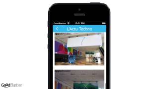 LActuTechnocom iPhone app  Showcase [upl. by Ellehcem]