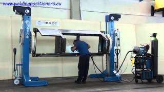 Sideros Engineering  Head and Tailstock positioner  Syncrolift SLC 50 [upl. by Tiffanie]