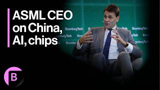 ASML CEO Fouquet on AI China Chips US Restrictions [upl. by Fadas]