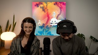 My Wife Reacts To Kanye West amp Kid Cudi — Kids See Ghosts [upl. by Ainigriv]