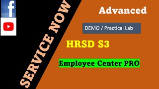 ServiceNow HRSD Session 3 HRSD Employee Centre Pro in ServiceNow  HRSD in ServiceNow [upl. by Witcher887]