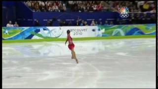 Mao Asada 2010 Olympics Triple Axel Combination Short Program [upl. by Ynnig]