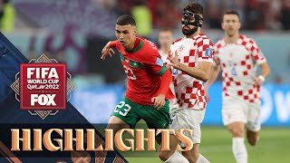 Croatia vs Morocco Highlights  2022 FIFA World Cup  Third Place Game [upl. by Atkinson]