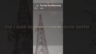 The Day You Went Away  M2M music song songlyrics musiclyrics sadsong [upl. by Gram]