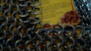 Chainmaille Tutorial Part 9 Attaching Sleeves [upl. by Idnaj]