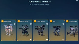 13 SUPERCHEST 50000 KEYS BLACK MARKET OPENING WHAT DID WE GET War Robots [upl. by Eceirahs]