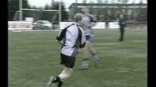 Gaelic Football Passing Drill [upl. by Annaj]